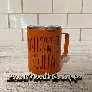 Rae Dunn HALLOWEEN QUEEN Stainless Steel Insulated Travel Coffee Cup Tumbler